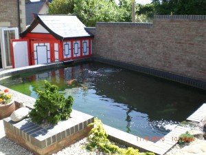 pond build cardiff caerphilly pontypridd blackwood south wales